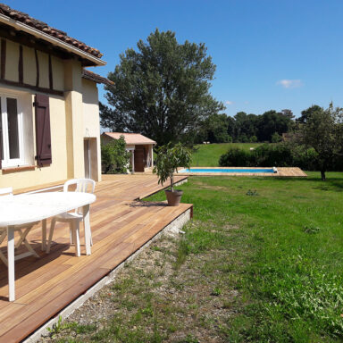 Terrasse bois exotique CUMARU