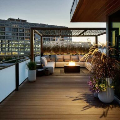 Terrasse COMPOSITE POLYMERE TIMBERTECH VINTAGE