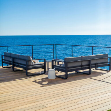 Lame terrasse Atmosphère Nuances Chêne