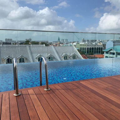 Terrasse bois exotique MERBAU