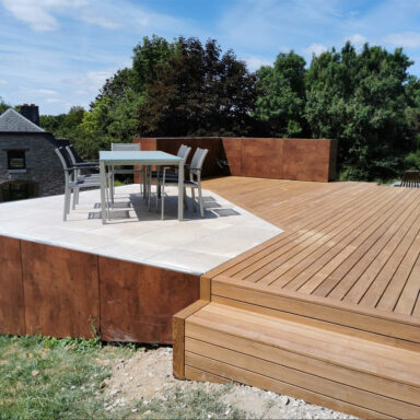 Terrasse bois exotique TECK