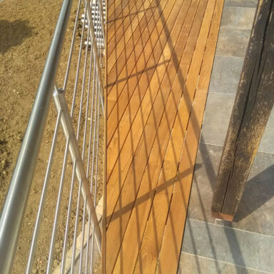 Terrasse bois exotique TECK